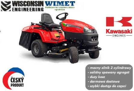Wisconsin Engineering  W2979-102 Riviera traktor ogrodowy,  silnik Kawasaki 17 KM , 102 cm
