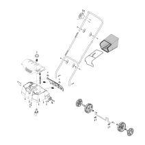 Obudowa, koła, kosz