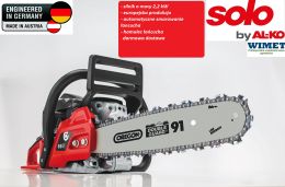 Pilarka spalinowa PREMIUM PRO SOLO by AL-KO 6651 / 50,9 ccm / 2,2 kW / 3,0 KM/ W ZESTAWIE Prowadnica 38 cm + łańcuch .325" ART NR. 127521