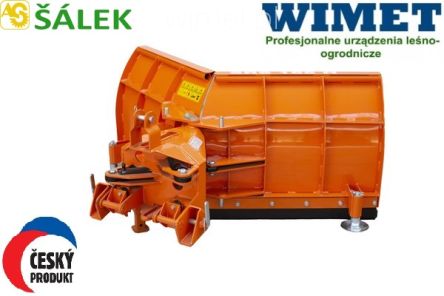 Agroservis spychacz łamany hydrauliczny z gumą 205 cm SRS-205H