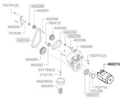 AL-KO 38 E, 462213 Silnik