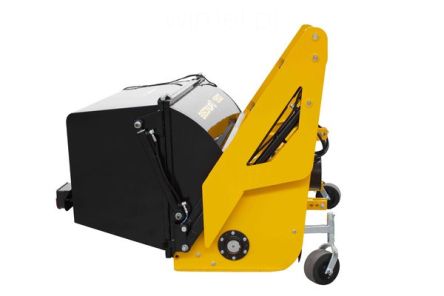 Agroservis Salek kosiarka bijakowa 150 cm z pojemnikiem BISON-1500 UP z wysokim wysypem