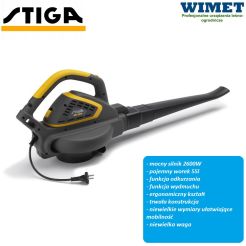 STIGA BL 130c V dmuchawa elektryczna / odkurzacz