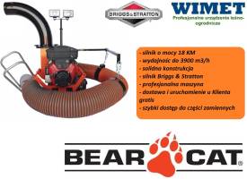 Bear Cat DL10 570B XS odkurzacz naburtowy spalinowy / 18 KM / 570 cm3 / wydajnośc do 3900 m3./h 