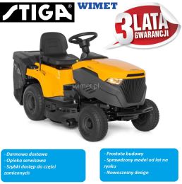 STIGA ESTATE 384, traktor ogrodowy / silnik ST 450, 432 cc / hydrostat, 84 cm, 240 L