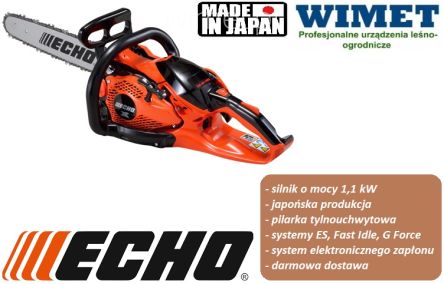 Pilarka spalinowa ECHO CS 2511 WES LONG / 25,0 ccm / 1,11 kW