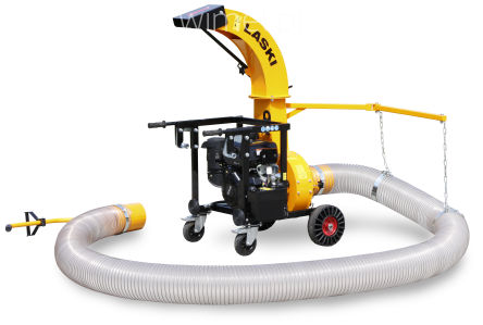 LASKI VD 403 P/9,5 KM / Odkurzacz spalinowy naburtowy / KOHLER CH 395 /  9.5 KM / 395 cm3 / 3000 m3/h / rura ssąca 6 m / śr. 180 mm - ZAPYTAJ O TERMIN DOSTAWY I POTWIERDŹ CENĘ !!!