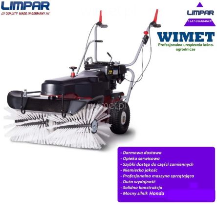 Limpar 82 Vario Zamiatarka walcowa spalinowa Honda GCV 170/ 80 cm
