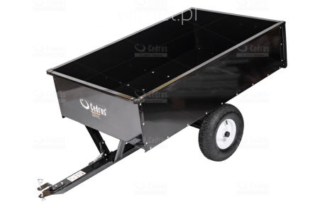 Cedrus przyczepka metalowa do traktorka o ładowności 600 kg