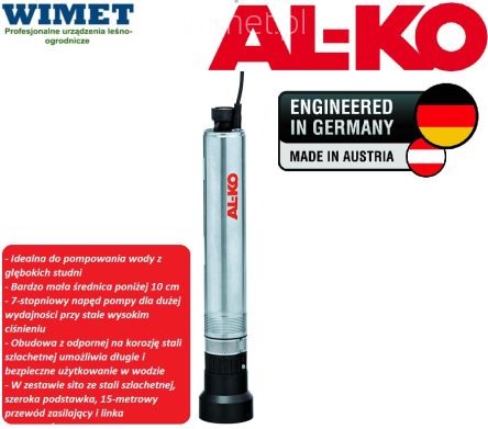 AL-KO TBP 6000/7 Premium  / pompa do studni głębinowej - 113470