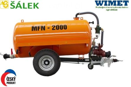 Agroservis wóz asenizacyjny MFN2000 ładowność 3,5 t