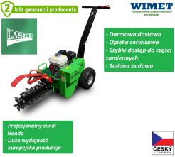 Laski TR50/6.5 z ramieniem 60 cm koparka łańcuchowa silnik Honda / 5,5 KM / ramie 60 cm / ZAPYTAJ O TERMIN DOSTAWY I POTWIERDŹ CENĘ !!!