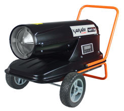 XARAM Energy XDFT-20 Nagrzewnica olejowa / 20 KW / Cyfrowy wyświetlacz, timer, manometr, regulacja pompy, filtr paliwa - DOSTAWA OD RĘKI  !!!