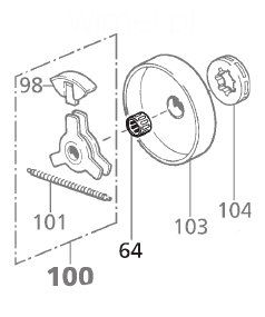 Łożysko igiełkowe sworznia, solo 644 / 0052255