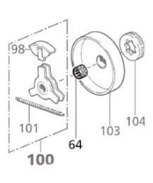 Łożysko igiełkowe sworznia, solo 644 / 0052255