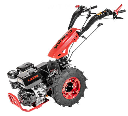 CEDRUS Traktor jednoosiowy CEDTJ02 - silnik loncin G420F / moc 9,0 KW / blokada mechanizmu różnicowego / rozrusznik elektryczny