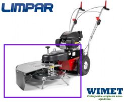 LIMPAR szczotka odchwaszczarki 50 cm do zamiatarko-odchwaszczarki LIMPAR Switch 74 