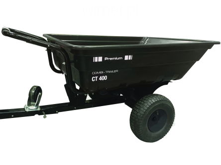 AL-KO Przyczepka transportowa COMBI TRAILER CT 400 o ładowności do 400 kg - 113870 - DOSTĘPNA OD RĘKI !!!
