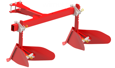 DAKR obsypnik dwurzędowy do mikrociągników Panter FD-5 - 01237.045