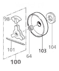 Bęben sprzęgła, solo 644 / 651