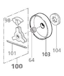Bęben sprzęgła, solo 644 / 651
