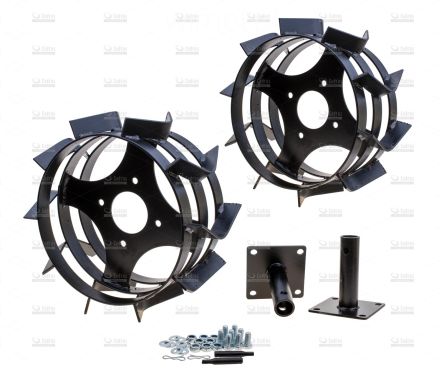 CEDRUS koła żelazne z ośkami do glebogryzarek Cedrus GL01 - CEDRGL04/05