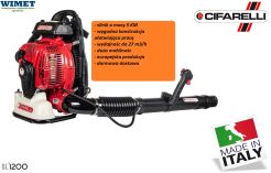 CIFARELLI BL1200 dmuchawa plecakowa spalinowa / 5 KM / 77 ccm / wydajnośc do 1620 m3/h