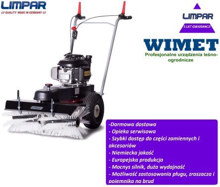 Limpar 72 Zamiatarka walcowa spalinowa GCV 170 OHC / 70 cm