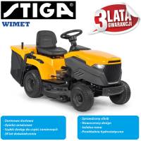 STIGA Estate SPECJAL / Traktor ogrodowy/ Honda GCV 530, 2 cylindry, 530 cmm, hydrostat, 98 cm, 240 l 