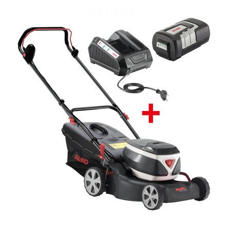 AL-KO Energy Flex 4.05 Li EASY - kosiarka akumulatorowa w metalowej obudowie / 40 cm /   (w zestawie akumulator 36 V / 4 Ah + ładowarka) 114094