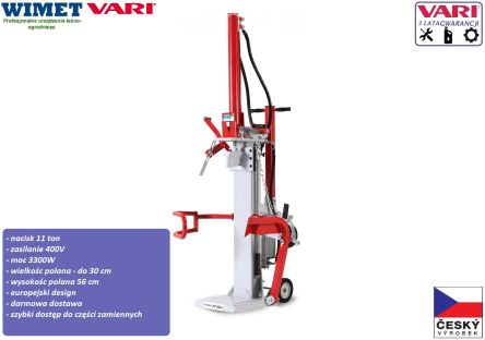 VARI SF 11T Łuparka do drewna Super Force 3300 W / 400V / 4523