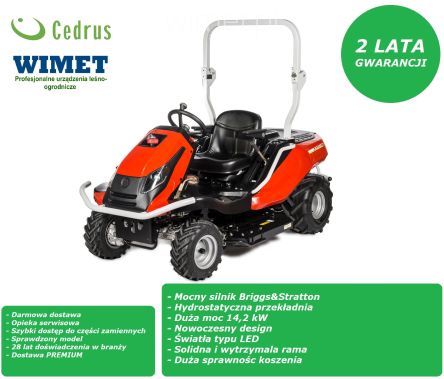 Cedrus Goliat 4x4 92 cm 4x4 / silnik Kawasaki / traktor ogrodowy mulczujący