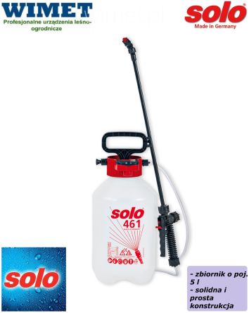 Solo 461 opryskiwacz ręczny / 5L / 3 Bar.