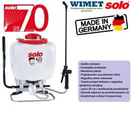 Solo 425 Comfort opryskiwacz ręczny plecakowy / 15L / 6 Bar - DOSTĘPNY OD RĘKI !!!