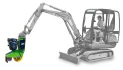 LASKI FZ 500/38 Karczownik do koparki na silniku B&S Vanguard EFI - ZAPYTAJ O TERMIN DOSTAWY I POTWIERDŹ CENĘ !!!