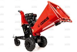 Cedrus RB04 PRO-E  rozdrabniacz spalinowy Loncin 420F z elektrycznym zapłonem / 12,2 KM / max do 15 cm /ostrza tnące 2 x 300 mm
