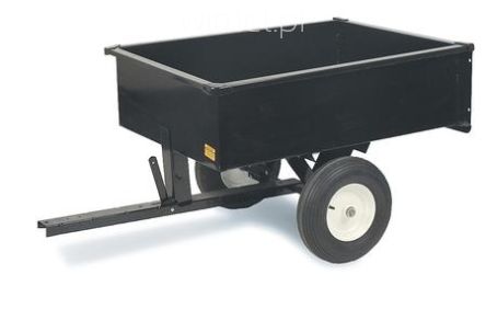 Gopart Przyczepka ogrodnicza metalowa o ładowności 225 kg - DOSTĘPNA OD RĘKI !!!