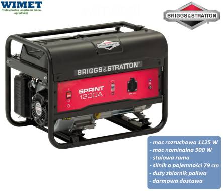 Briggs & Stratton 1200A agregat prądotwórczy. 3696