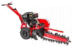 CEDRUS KP02 koparka łańcuchowa / silnik G200 F / 4,1 KW / szerokość kopania 100 mm / głębokośc 450 mm /