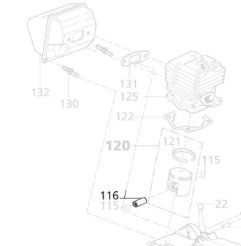 Sworzeń tłoka, solo 644 / 2031249