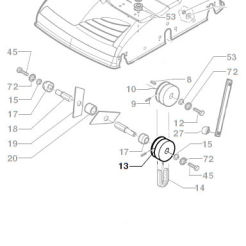 Solo 2025870 / Koło pasowe noży