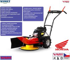 VARI kosiarka bębnowa DS-521H2 AGATHA /  Honda GCVx170 / 4571