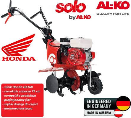 Solo by ALKO 7505 VR glebogryzarka spalinowa Honda GP 160