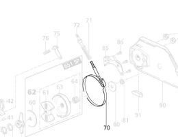Taśma hamulaca, solo 644