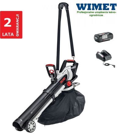 AL-KO LBV 4090 dmuchawa/odkurzacz z łądowarka i akumulatorem 5 Ah (113828) - DOSTĘPNA OD RĘKI !!!