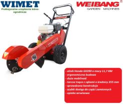 Weibang WBSG13H karczownik - silnik HONDA GX 390 / 11,7 KM,