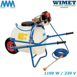 MM Opryskiwacz taczkowy elektryczny 90 l / pompa AR-DUE / 20 bar /13 l/min / silnik 900W / 230 V / zasięg 6-7 m