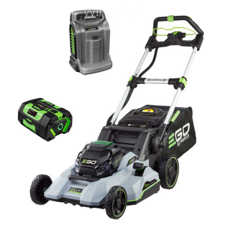 EGO Power zestaw kosiarka akumulatorowa EGO Power LM2135E-SP z napędem / 52 cm / w zestawie (Bateria 7,5 Ah+ szybka ładowarka)