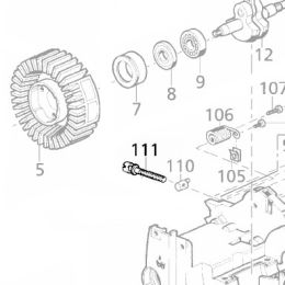 Solo 639 / 0018230 / Śruba napinacza