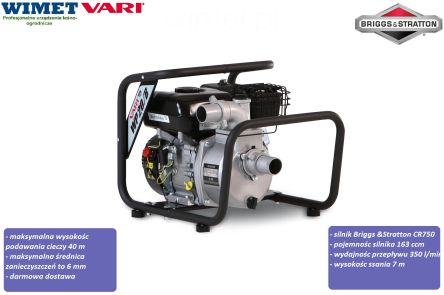 VARI WP20/B pompa do czystej wody / 4560